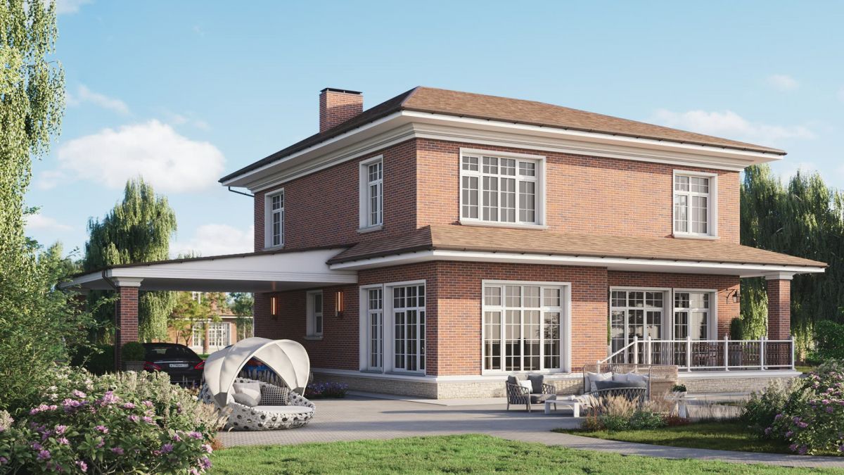 Двухэтажные дома