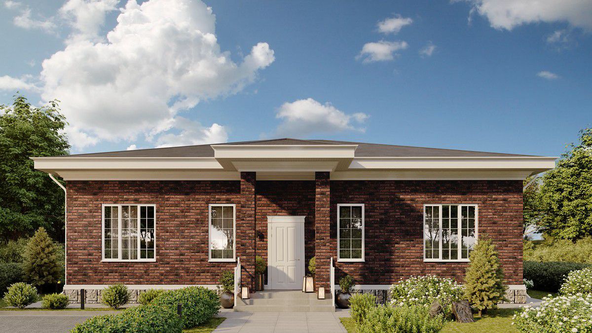 Одноэтажные дома