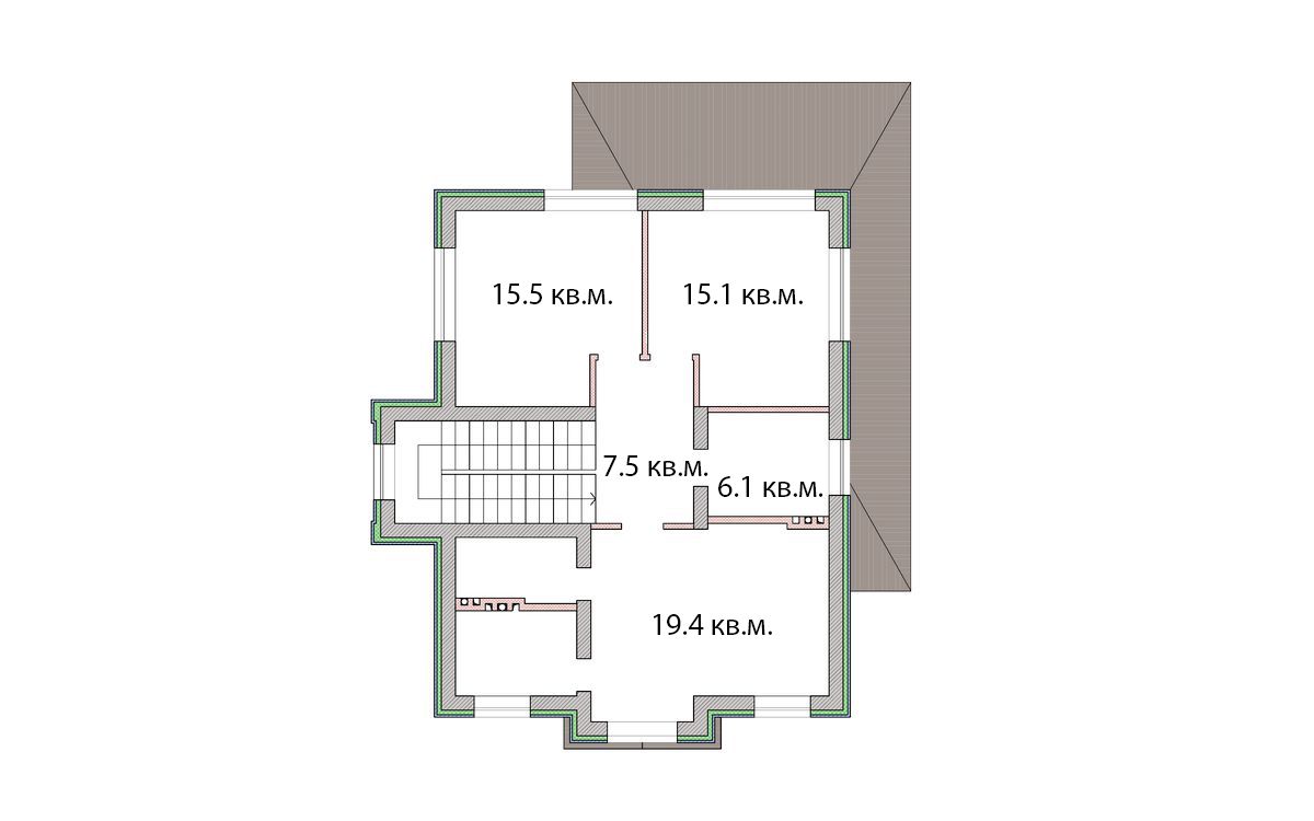 Планировка 2-го этажа